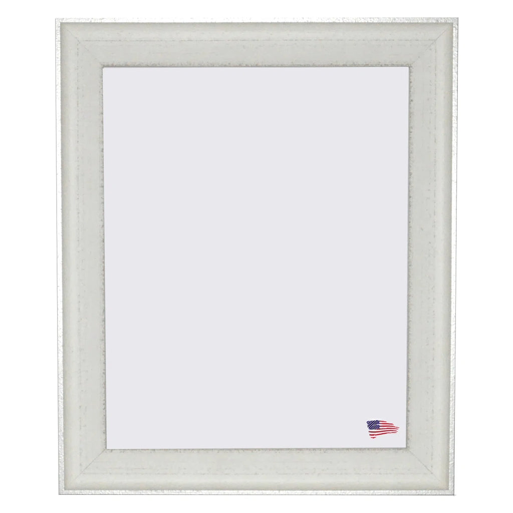 White Solid Wood Matte Picture Frame