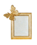 BUTTERFLY Gold Metal Picture Frame