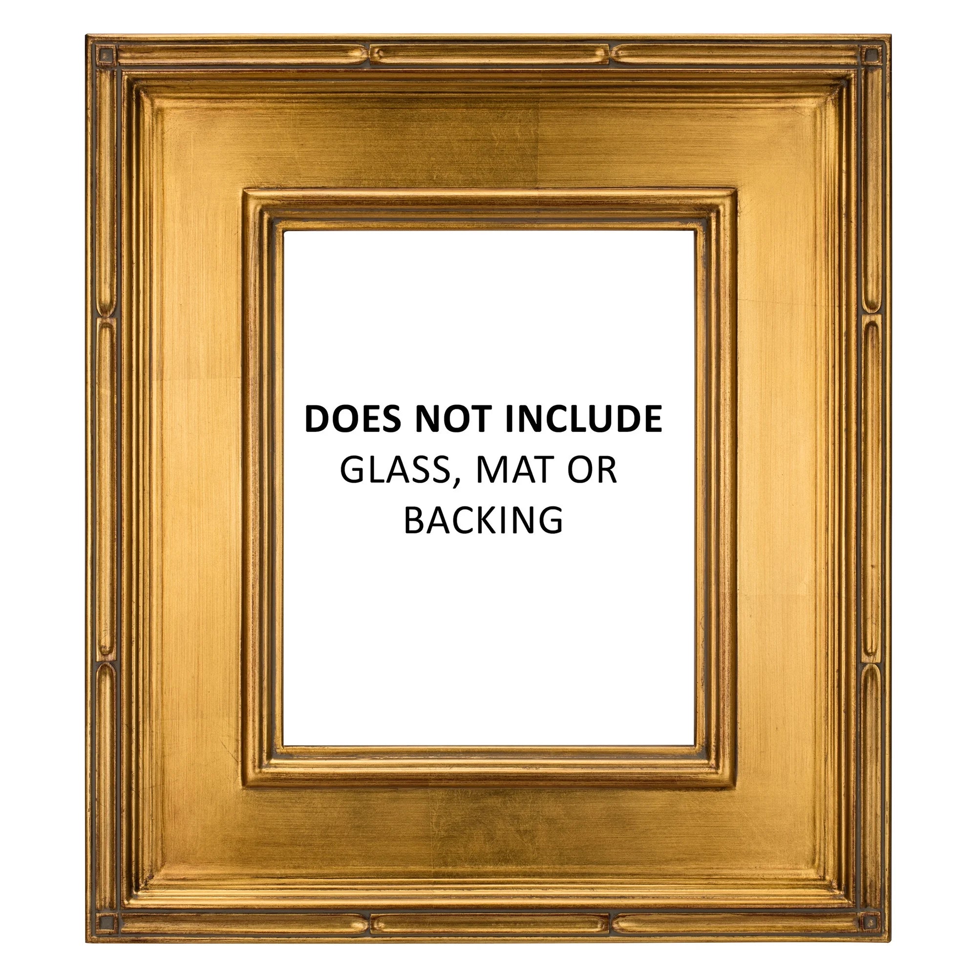 Creative Mark Museum Plein Aire Ornate Picture Frame - 8x10" - Gold Leaf - Pack of 2