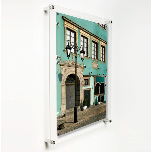 Acrylic Single Panel Magnetic Wall Frame - Memo Board